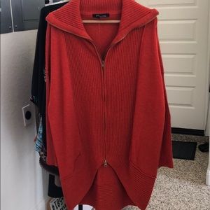 Etcetera knee length sweater